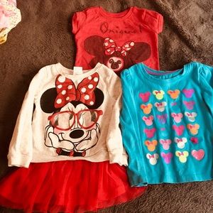 Minnie Mouse tops